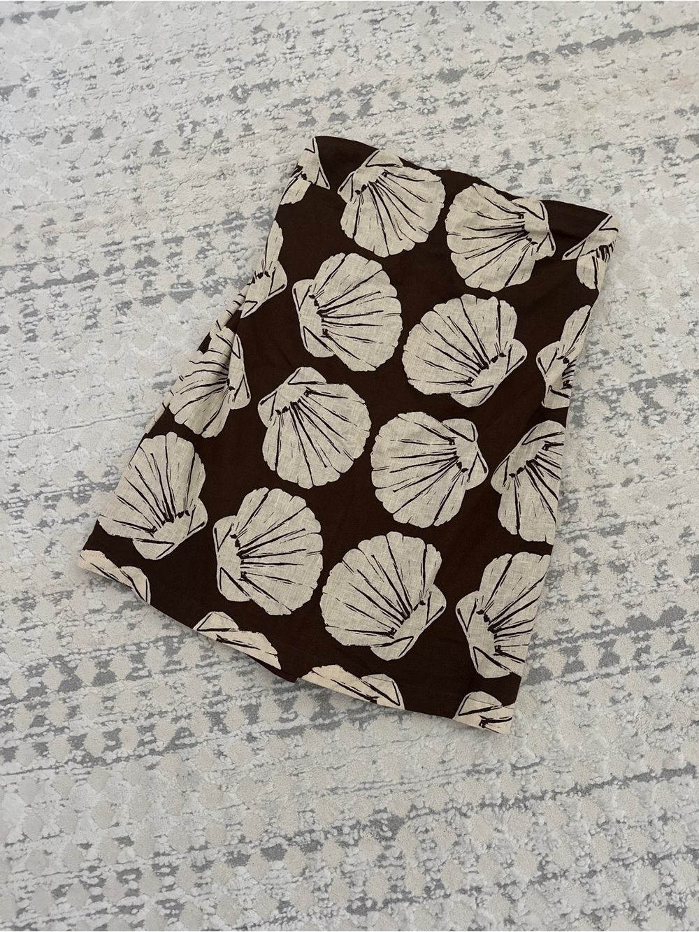 NWOT The A&F Scarlett Strapless Linen-Blend Skort - Picture 2 of 3